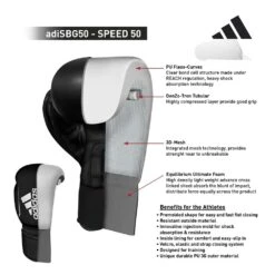 Adidas Speed 50 Boxing Gloves -GEEZERS BOXING adi128 info