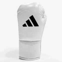 Adidas AdiStar 750 Pro Fight Boxing Gloves -GEEZERS BOXING adi180 white a