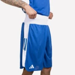 Adidas BX2 Amateur Boxing Shorts -GEEZERS BOXING adi1810 blue a