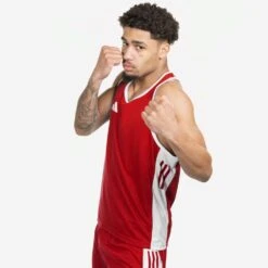 Adidas BX2 Amateur Boxing Vest -GEEZERS BOXING adi1814 red a 1