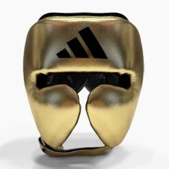 Adidas Speed Pro Metallic Headguard -GEEZERS BOXING adi820 new gold