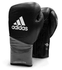 Adidas AdiSpeed Leather Boxing Gloves - Lace