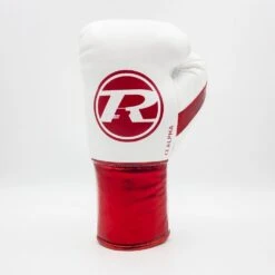 Ringside Pro Contest Alpha Boxing Gloves -GEEZERS BOXING alpha fight glove white red 1