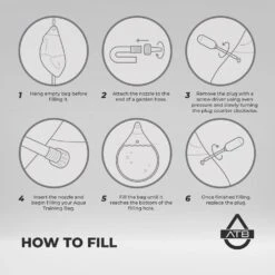 Aqua Punching Bag - 15" -GEEZERS BOXING aq3003 3 8