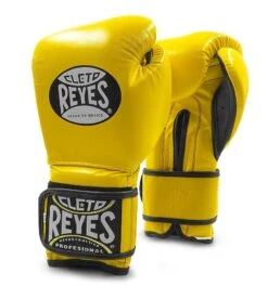Cleto Reyes Velcro Sparring Boxing Gloves 18 Cleto Reyes Velcro Sparring Boxing Gloves -GEEZERS BOXING cleto velcro yellow 4