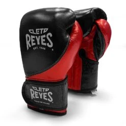 Cleto Reyes High Precision Training Gloves -GEEZERS BOXING cleto precision black red