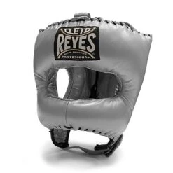 Cleto Reyes Pointed Nylon Bar Headguard -GEEZERS BOXING cleto reyes pointed headguard platinum