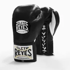 Cleto Reyes Traditional Pro Fight Boxing Gloves -GEEZERS BOXING cleto reyes traditional fight gloves black
