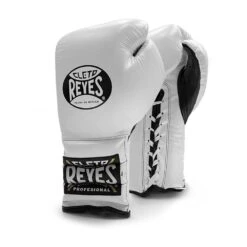 Cleto Reyes Traditional Lace Sparring Boxing Glove -GEEZERS BOXING cr119 white