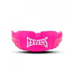 Geezers Custom Made Dentist Fit 1 Colour Mouthguard -GEEZERS BOXING custom dentist fit mouthguard neon pink