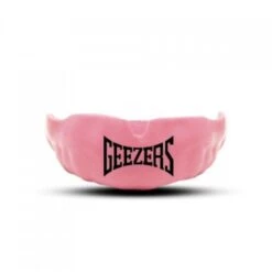 Geezers Custom Made Dentist Fit 1 Colour Mouthguard -GEEZERS BOXING custom dentist fit mouthguard pink
