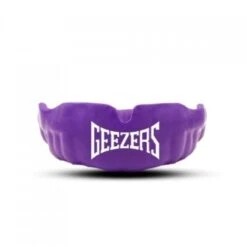 Geezers Custom Made Dentist Fit 1 Colour Mouthguard -GEEZERS BOXING custom dentist fit mouthguard purple