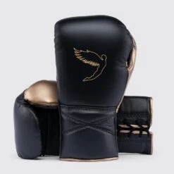 Fly Superlace 2 Boxing Gloves -GEEZERS BOXING fly109 blk gld a 1