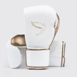 Fly Superloop 2 Boxing Gloves -GEEZERS BOXING fly110 white gold a 1