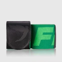 Fly Big Logo Hand Wraps -GEEZERS BOXING fly1100 green a