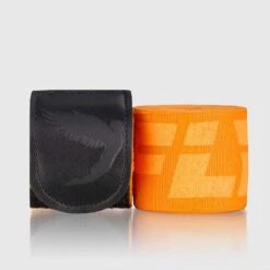 Fly Big Logo Hand Wraps -GEEZERS BOXING fly1100 orange a