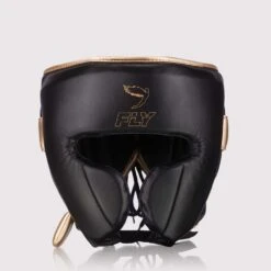 Fly Knight X Headguard -GEEZERS BOXING fly802 black gold a