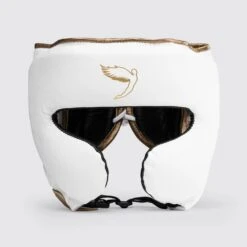 Fly Knight 2 Headguard -GEEZERS BOXING fly807 wht gld a