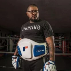 Fighting Freedom Leather Body Protector -GEEZERS BOXING fs701 d