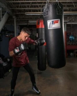 Fighting Sports Synthetic Leather Heavy Punchbag - 100lbs -GEEZERS BOXING fshbv 100