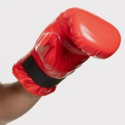 Geezers PU Bag Mitt - Red -GEEZERS BOXING g100 c