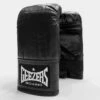 Geezers Pro Classic Leather Bag Mitt - Black