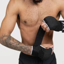 Geezers Inner Gel Wraps - Black -GEEZERS BOXING g1125 live a