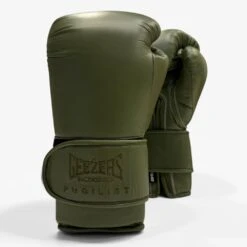 Geezers Pugilist Leather Boxing Gloves - Velcro -GEEZERS BOXING g126 new khaki a