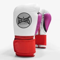 Geezers Elite Pro Training/Sparring Gloves 2.0 - Velcro -GEEZERS BOXING g155 olympic 3