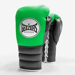 Geezers Halo Training/Sparring Boxing Gloves - Lace -GEEZERS BOXING g161 lumi a 1 3