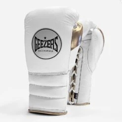 Geezers Halo Training/Sparring Boxing Gloves - Lace
