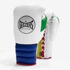 Geezers Halo Training/Sparring Boxing Gloves - Lace -GEEZERS BOXING g161multi 3