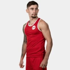 Geezers Reversible Amateur Vest -GEEZERS BOXING g1720 red a
