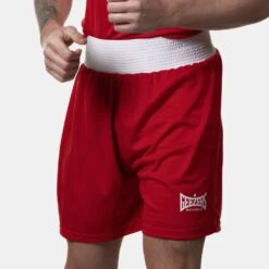 Geezers Amateur 2.0 Boxing Shorts -GEEZERS BOXING g1801 red