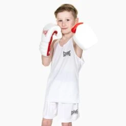 Geezers Amateur 2.0 Kids Boxing Vest -GEEZERS BOXING g1802 white a