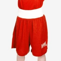 Geezers Amateur 2.0 Kids Boxing Shorts -GEEZERS BOXING g1803 red a