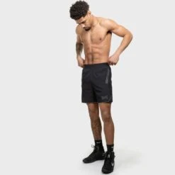 Geezers 2-in-1 Reflective Training Shorts -GEEZERS BOXING g2709 new a