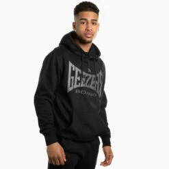 Geezers Heavy Weight Hoodie Large Logo -GEEZERS BOXING g2717 black 1