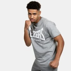 Geezers Large Logo T-Shirt -GEEZERS BOXING g2730grey a