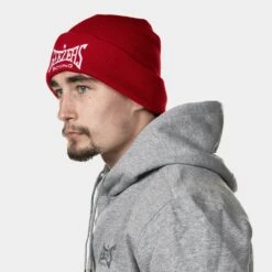 Geezers Cuffed Beanie -GEEZERS BOXING g2871red