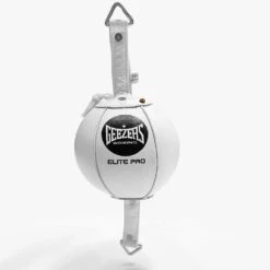 Geezers Elite Pro Leather Floor To Ceiling Ball -GEEZERS BOXING g3042 white