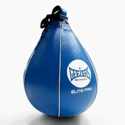 Geezers Elite Pro Leather Speedball -GEEZERS BOXING g3043 blue