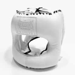 Geezers Pugilist Bar Headguard -GEEZERS BOXING g807 new white a 1
