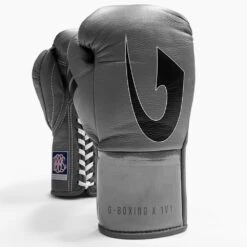 G-Boxing X 1V1 Professional Fight Gloves -GEEZERS BOXING gb120 slate 1 2