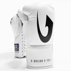 G-Boxing X 1V1 Professional Fight Gloves -GEEZERS BOXING gb120 whitea 2