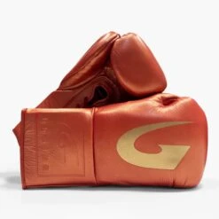 G-Boxing Cuban HFF1 Sparring Boxing Gloves - Lace -GEEZERS BOXING gb141 iced red 1
