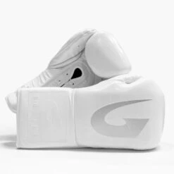 G-Boxing Cuban HFF1 Sparring Boxing Gloves - Lace -GEEZERS BOXING gb141 white 1
