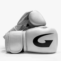 G-Boxing Cuban SFF1 Sparring Boxing Gloves - Velcro -GEEZERS BOXING gb144 silver 1