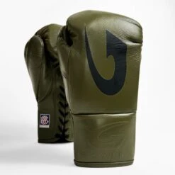 G-Boxing Cuban Professional Fight Boxing Gloves -GEEZERS BOXING gb170 khaki a
