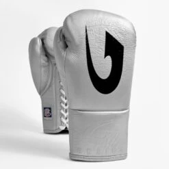 G-Boxing Cuban Professional Fight Boxing Gloves -GEEZERS BOXING gb170 silver a